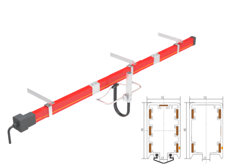 Троллейные шинопроводы Nante серии HFP52 35А-240А