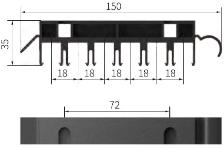 Защелкивающийся подвес М16