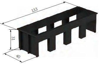 Фиксирующий зажим подвеса L70